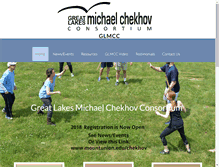 Tablet Screenshot of greatlakesmichaelchekhovconsortium.com